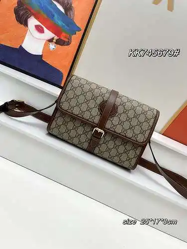 Bolso bandolera Bolso de mujer GG Bolso de hombro GG Hecho de piel de vaca original importada Calida