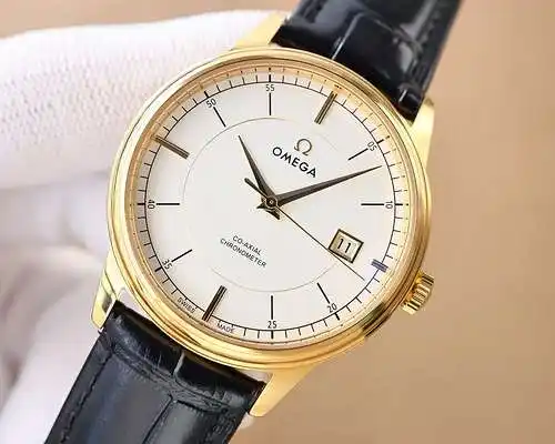 Reloj Reloj OMEGA para hombre con movimiento mecánico original totalmente automático, caja y correa 