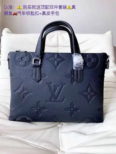 Bolso de hombre LL, maletín LL, bolso de mano LL, fabricado en piel vacuno original importada, alta 