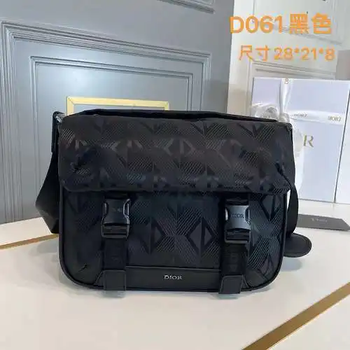 Bolso bandolera DI para hombre Bolso DI para hombre Bolso bandolera DI Hecho de cuero original super