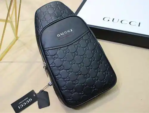 Bolso de pecho Bolso de hombre GG Bolso bandolera GG Hecho de piel de vaca original importada Calida