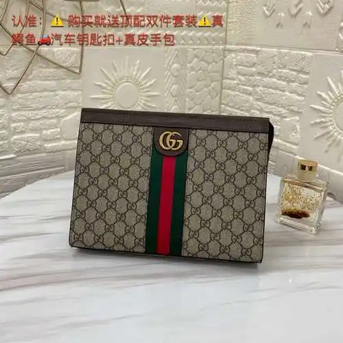Bolso de mano Bolso de hombre GG Bolso de mano GG Hecho de piel de vaca original importada Calidad d