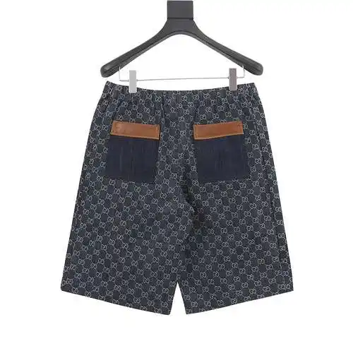 G Home Presbyopic Dark Blue Color Block Shorts