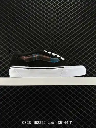 Vans Zapatillas bajas oficiales Kun skool de Vans, zapatos retro de moda para parejas de hombres y m