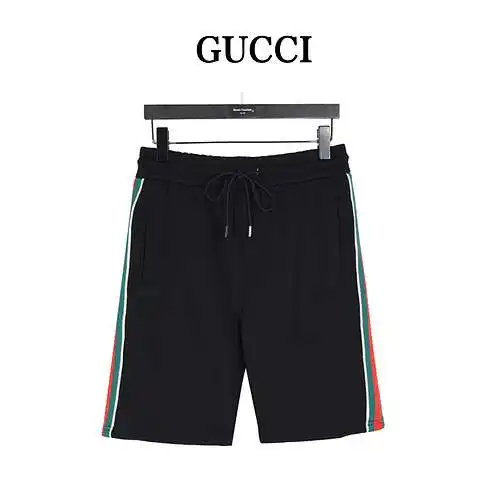 GC/Gucci pocket double G embroidered shorts