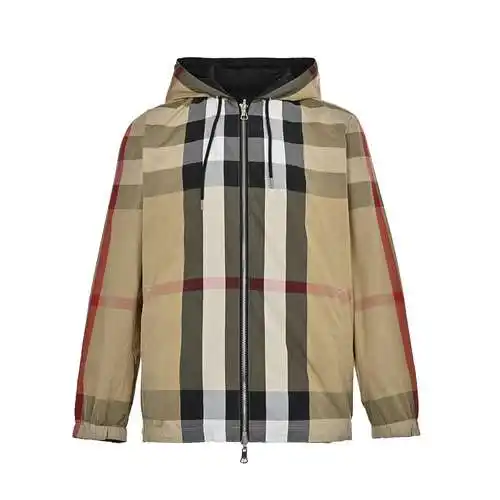 BBR/Burberry classic large plaid reversible jacket