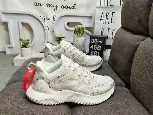 981D genuino Adidas AlphaBounce Beyond M Alpha LV marca compartida tiburón branquias patrón suela ca