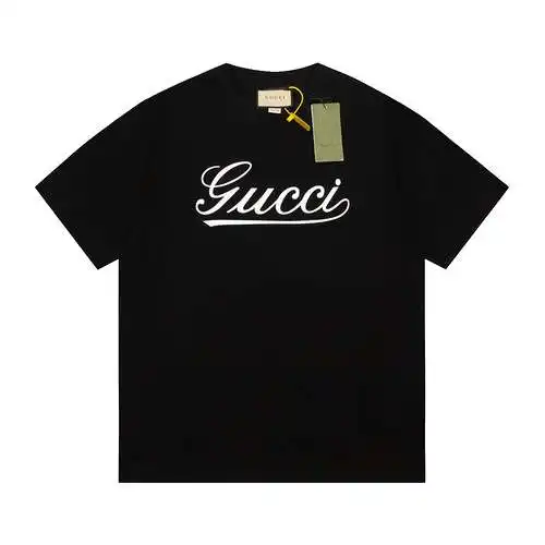 GC Gucci irregular letter printed T-shirt