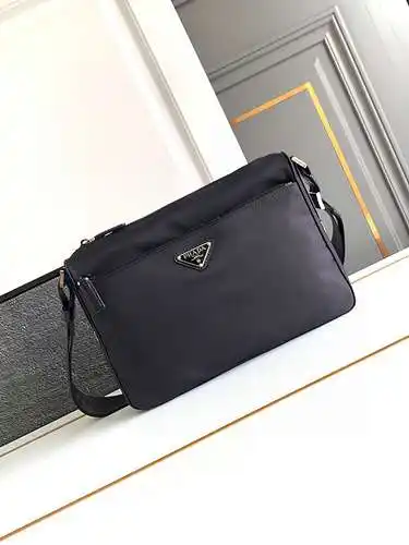Bolso bandolera especial para hombre P, fabricado en piel de vacuno original importada, alta calidad