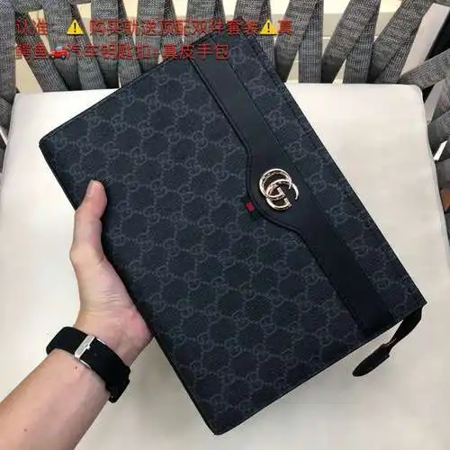 Bolso de mano Bolso de hombre GG Bolso de mano GG Hecho de piel de vaca original importada Calidad d