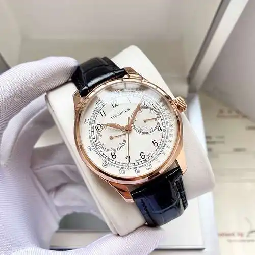 Reloj Reloj para hombre con movimiento mecánico original totalmente automático, caja y correa de ace
