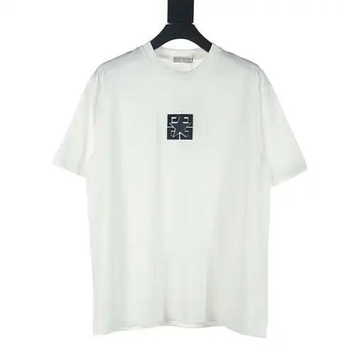 Givenchy GFC 4G star three-dimensional toothbrush embroidered short-sleeved T-shirt