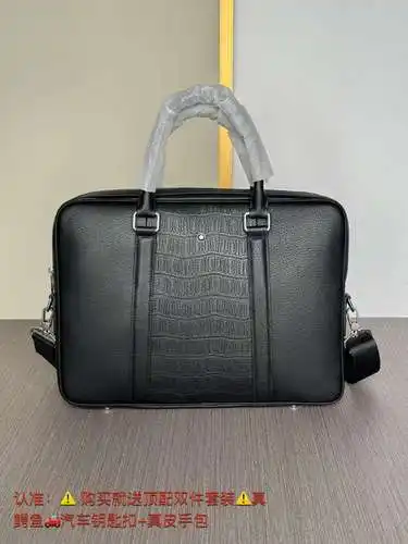 Maletín Bolso de hombre Wan@龙 Bolso bandolera Wan@龙 Hecho de cuero original superior importado Versi