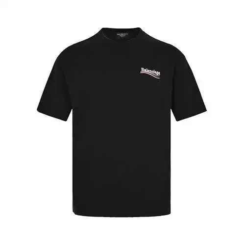 BLCG/Balenciaga 22ss embroidered cola short sleeves