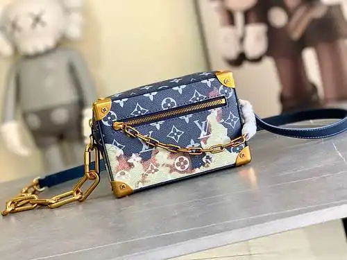 Bolso de cadena Bolso de mujer LL Bolso bandolera LL Hecho de cuero original superior importado Vers