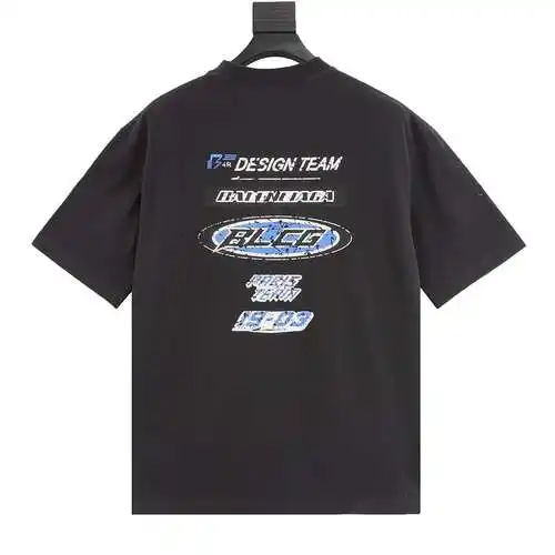 BLCG's new washed and eroded printed T-shirt.
