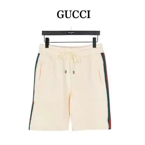 GC/Gucci pocket double G embroidered shorts