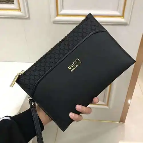Bolso de mano Bolso de hombre GG Bolso bandolera GG Hecho de piel de vacuno única original importada