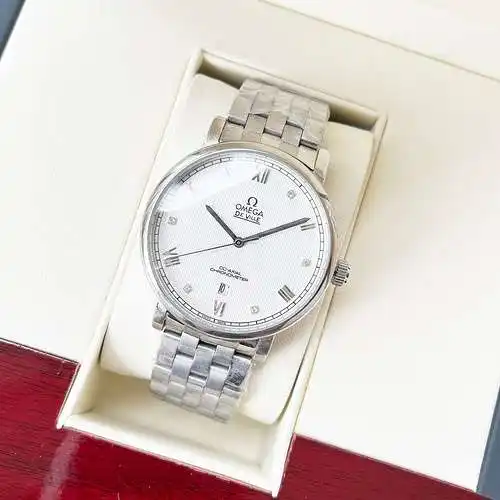 Reloj Reloj para hombre con movimiento mecánico original totalmente automático, caja y correa de ace