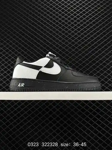 4 Nike Air Force Low Air Force 1 AF zapatillas deportivas informales, versátiles y de caña baja. Un 