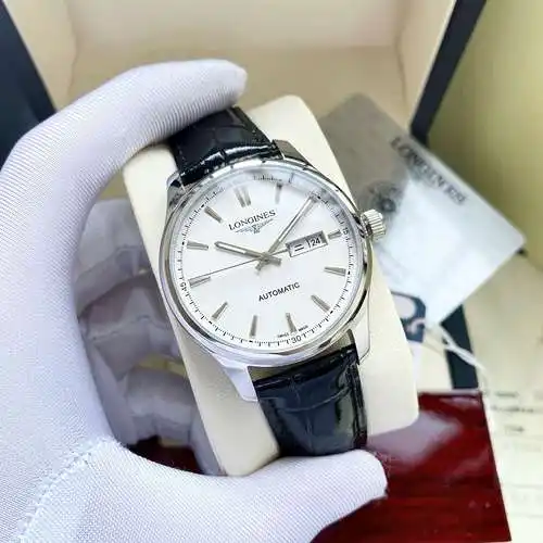 Reloj, reloj para hombre con movimiento mecánico original totalmente automático, caja y correa de ac