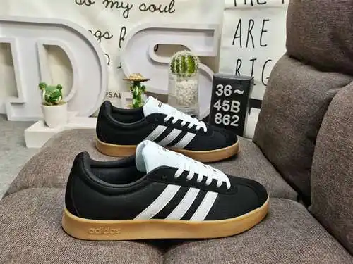 862D Adidas VL Court 2.0 NEO series zapatillas casual transpirables, cómodas y ligeras
