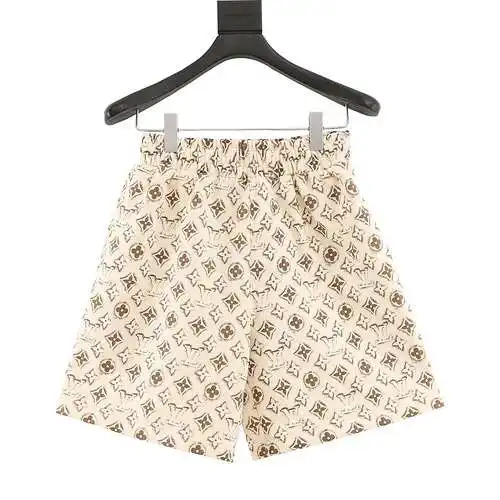 1v all-over presbyopia logo five-point casual shorts
