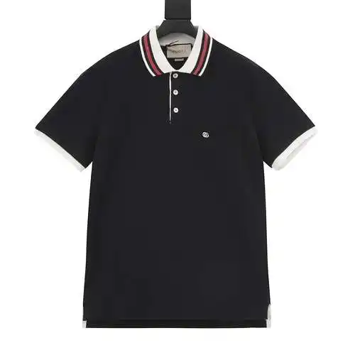 G Home Pocket Embroidered Logo Short Sleeve Polo Shirt