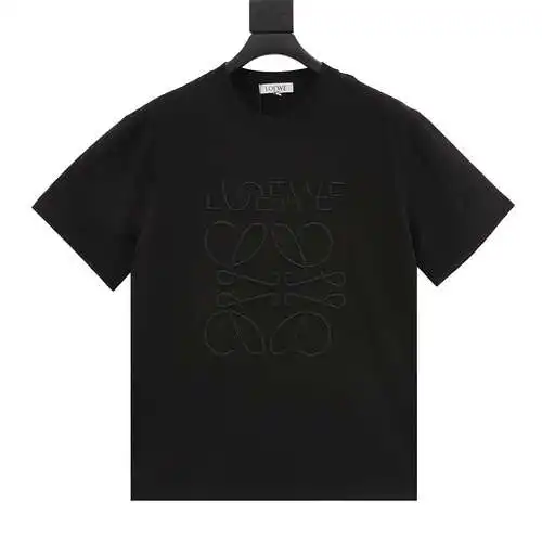 LE Loewe 24ss official website synchronization three-dimensional embroidery short sleeves