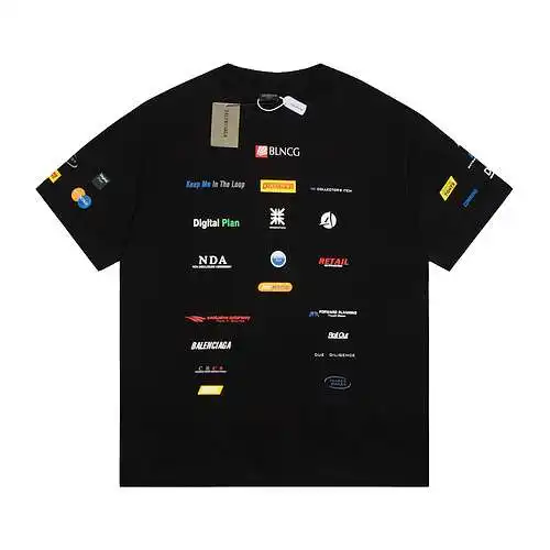 BLCG Balenciaga racing letter T-shirt