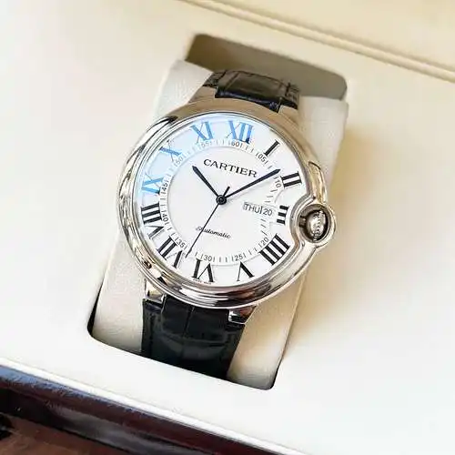 Reloj, reloj para hombre con movimiento mecánico original totalmente automático, caja y correa de ac