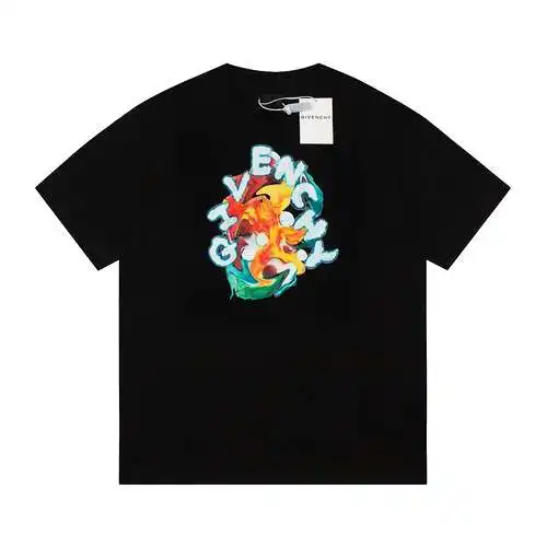 Givenchy 24ss GVC psychedelic print round neck short-sleeved T-shirt