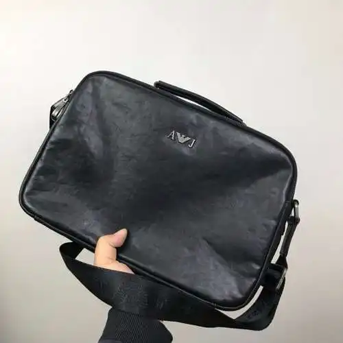 Ah @ Ma Bolso bandolera especial para hombre, fabricado en cuero original importado de primera calid
