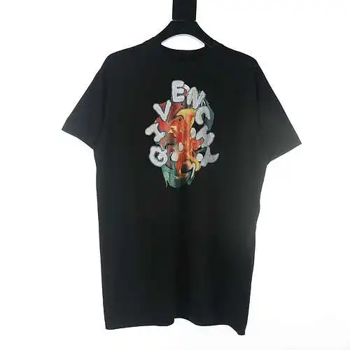 Givenchy GFC 24 new psychedelic color printed short-sleeved T-shirt