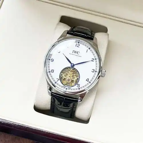 Reloj, reloj para hombre con movimiento mecánico original totalmente automático, caja y correa super