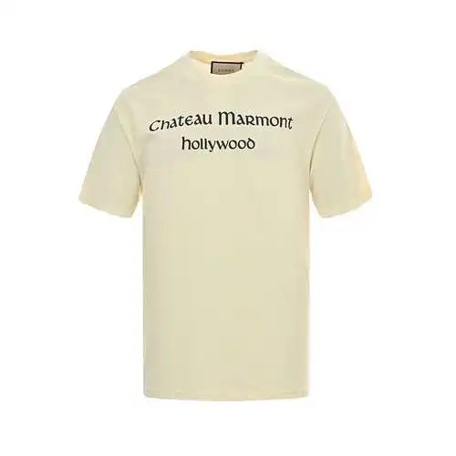 GC/Gucci floral print short sleeves on the back