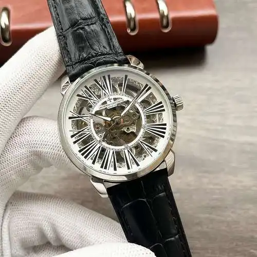 Reloj Jiang@Dun para hombre con movimiento mecánico original totalmente automático, caja y correa de