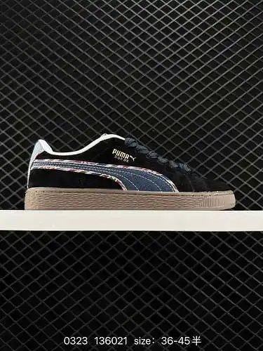 PUMA SUEDE BZ EMB Zapatillas casuales limitadas oficiales del Año del Dragón CNY para hombres y muje