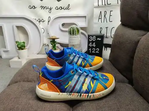 122D/Adidas CLIMACOOL BOAT LACE GRAPHIC zapatos de vadeo auténticos, transpirables y cómodos de alta