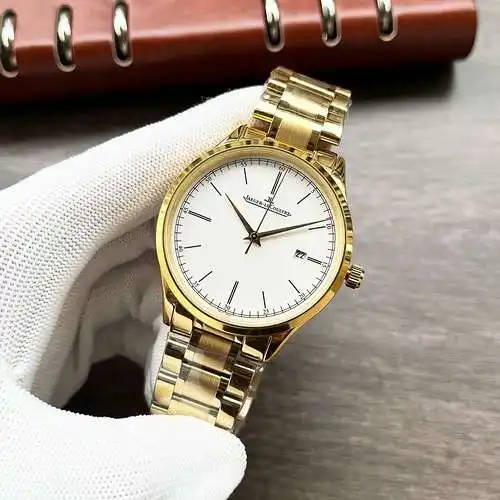 Reloj JI@ para hombre con movimiento mecánico original totalmente automático, caja y correa de acero