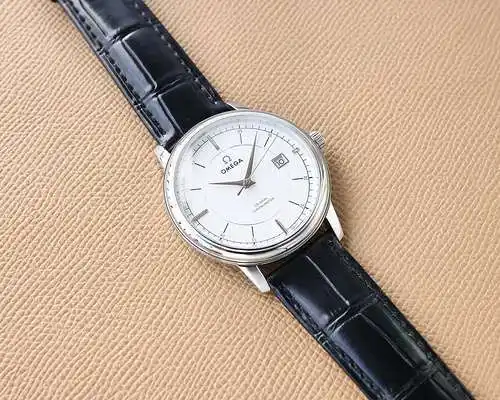 Reloj Reloj OMEGA para hombre con movimiento mecánico original totalmente automático, caja y correa 
