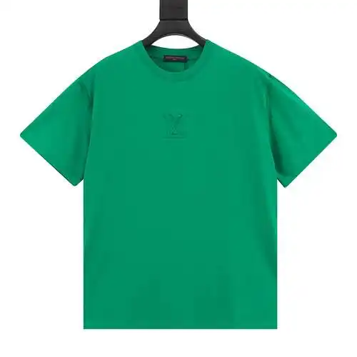 1v three-dimensional embossed logo short sleeves