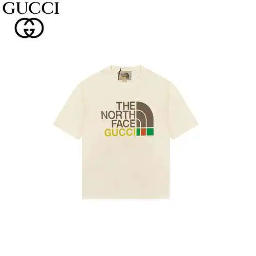 GC/TNF North Face joint model printed short sleeves