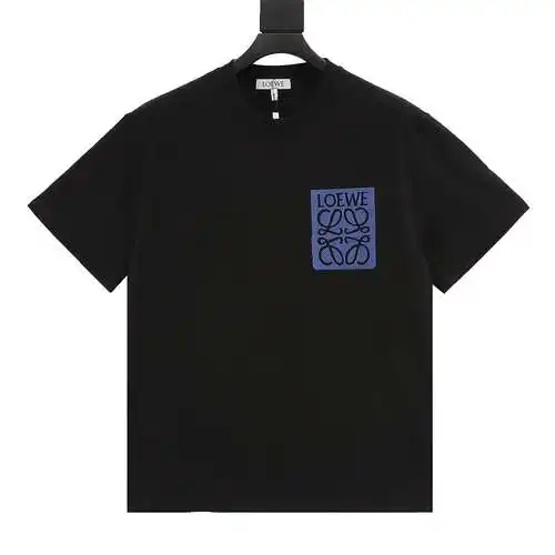 LE Loewe 24ss official website synchronization three-dimensional embroidery short sleeves