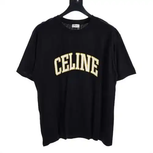CE crack print short sleeve T-shirt