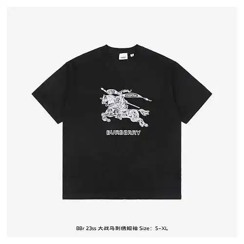 BBr 23ss war horse embroidered short sleeves