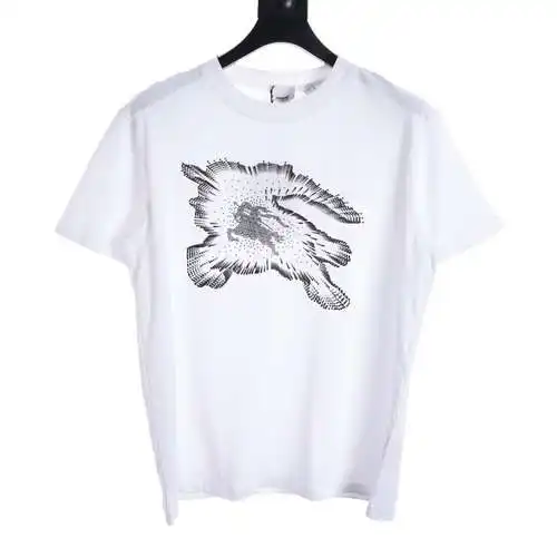 BBR 2024ss hollow war horse print short-sleeved T-shirt