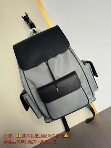 Mochila, bolso de hombre Pu@Da, bolso cruzado Pu@Da, hecho de cuero original superior importado, ver