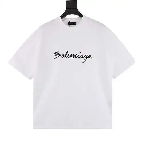 Blcg cursive signature short sleeve T-shirt