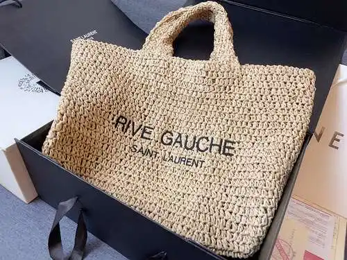 Bolso tote tejido, bolso de mujer Saint@Lan, bolso bandolera Saint@Lan, elaborado en piel de vacuno 